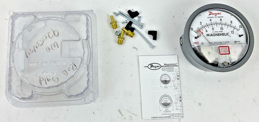 DWYER 102046-10 PRESSURE GAUGE X1000FPM 15PSIG W38AG0