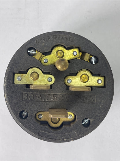 HUBBELL 8431 PLUG 30A 250V0