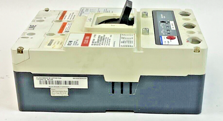 EATON CLDC36000FK12P05Y04 CIRCUIT BREAKER 600A/ 6LES600T 120A TRIP7