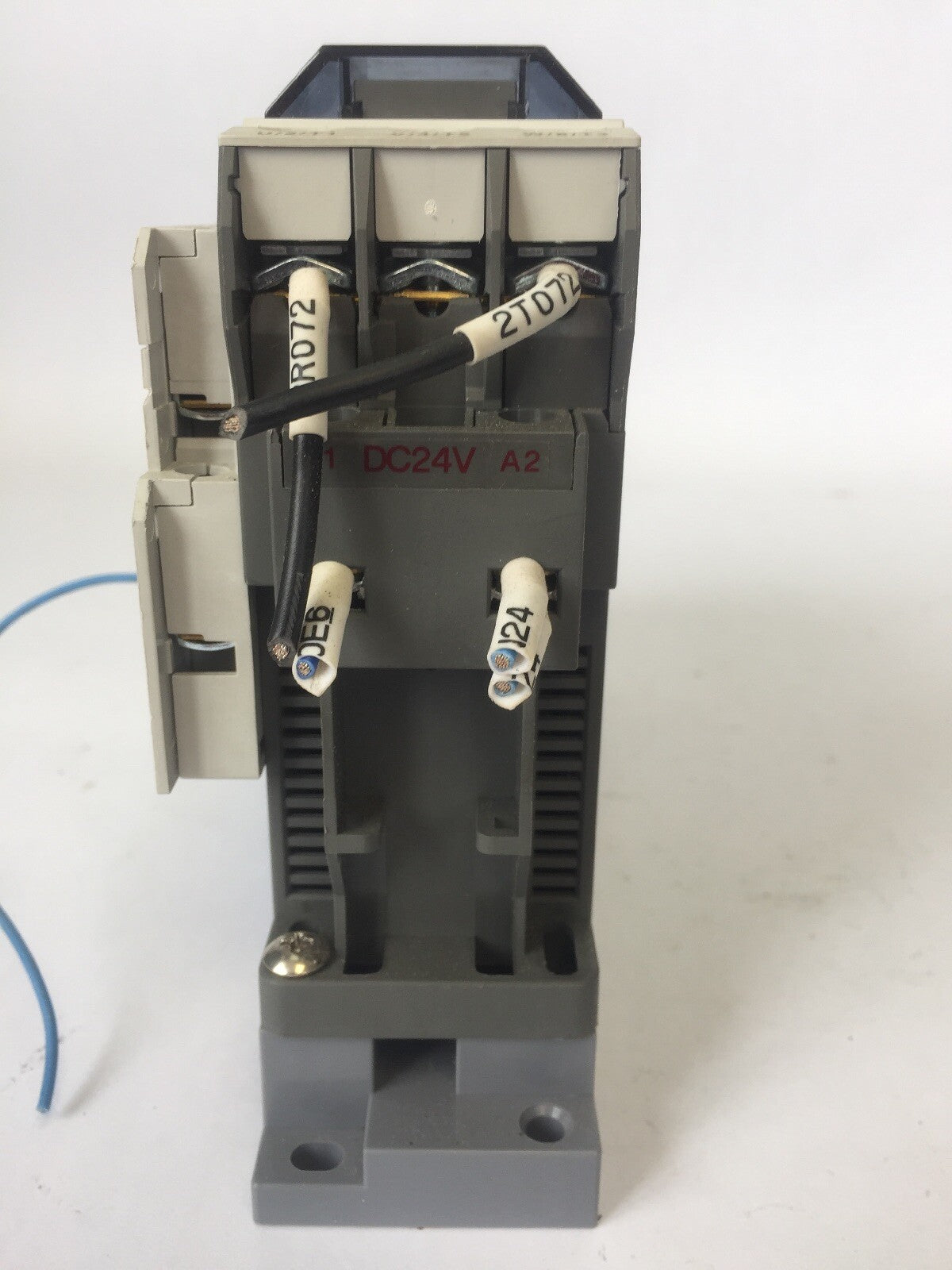 LS MOTOR STARTER MC-9 COIL 24VDC MMS-32H 1.6-2.0A MU-45 RAIL MOUNTING ADAPTOR3