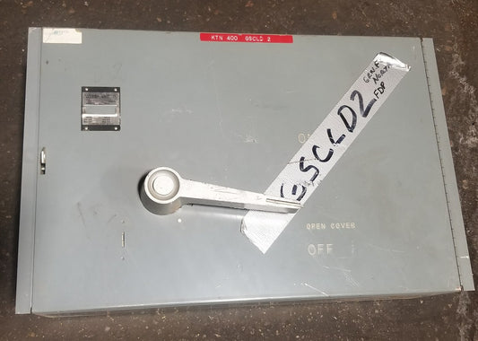 CH WESTINGHOUSE FDP FDP325 400 AMP 240VAC FUSE PANELBOARD SWITCH 0