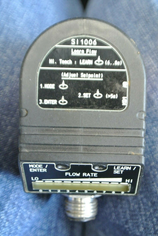 IFM EFECTOR SI1006 / SID10ADBAK0W/LS / FLOW SWITCH / 100-240VAC / 5-PIN 0