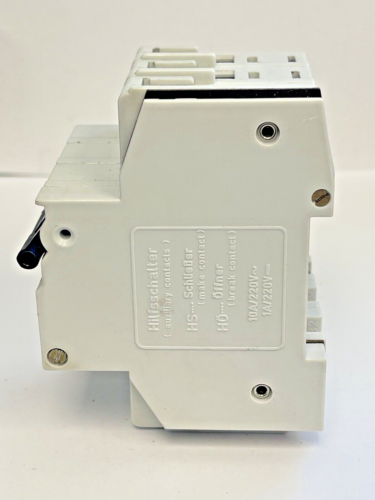 FUJI - CP6 3DU8 -8A MANUAL MOTOR CONTROLLER - 480/277 VAC & CP6 H1U AUX CONTACT4