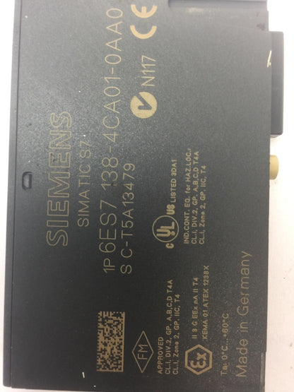 SIEMENS 1P 6ES7 151-1AA04-0AB0, 138-4CA01-0AA0, 131-4BD01-0AA0, 132-4BD31-0AA06