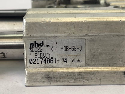 PHD SDD22 X 1-DB-GG-J PNEUMATIC SLIDE & CYLINDER1