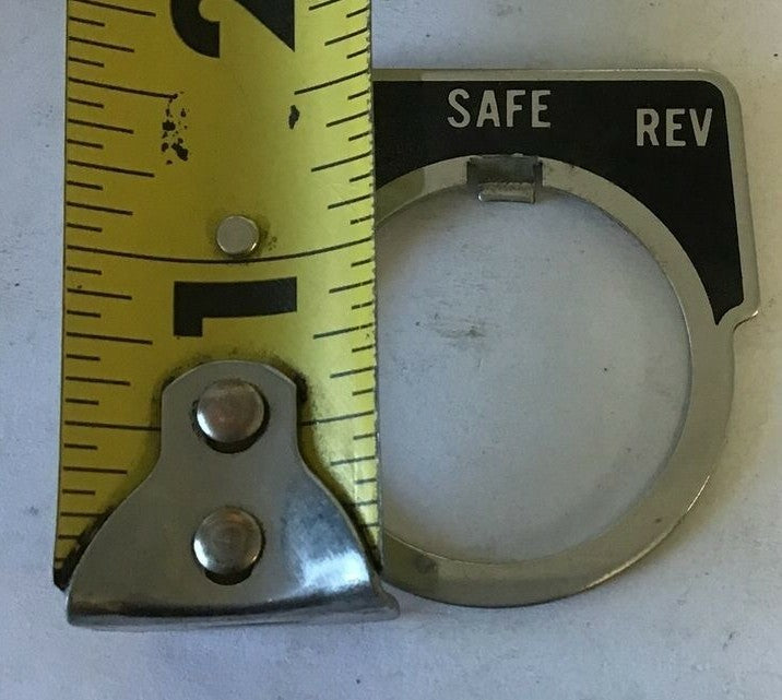 UNBRANDED LEGEND PLATE  FOR/SAFE/REV ***LOTOF28***5