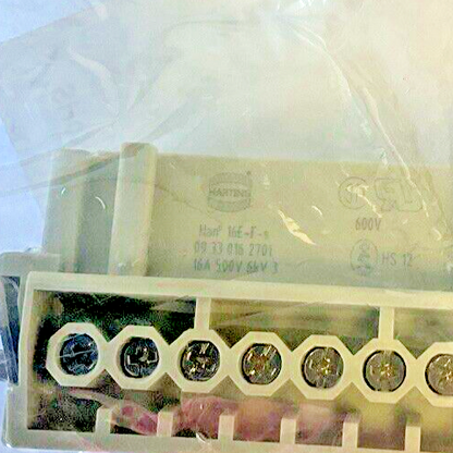 HARTING 09330162701 TERMINAL CONNECTOR 16A 600V 6KV4