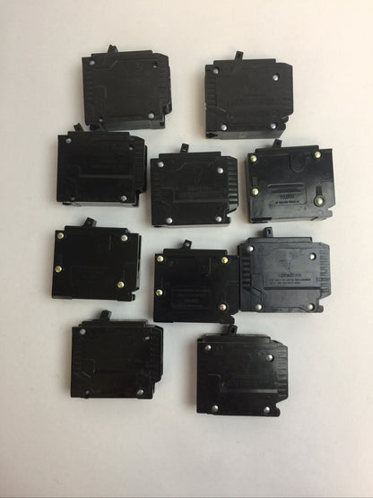 CHALLENGER C120 CIRCUIT BREAKER 20AMP 120/240VAC 1POLE (LOT OF 10)3