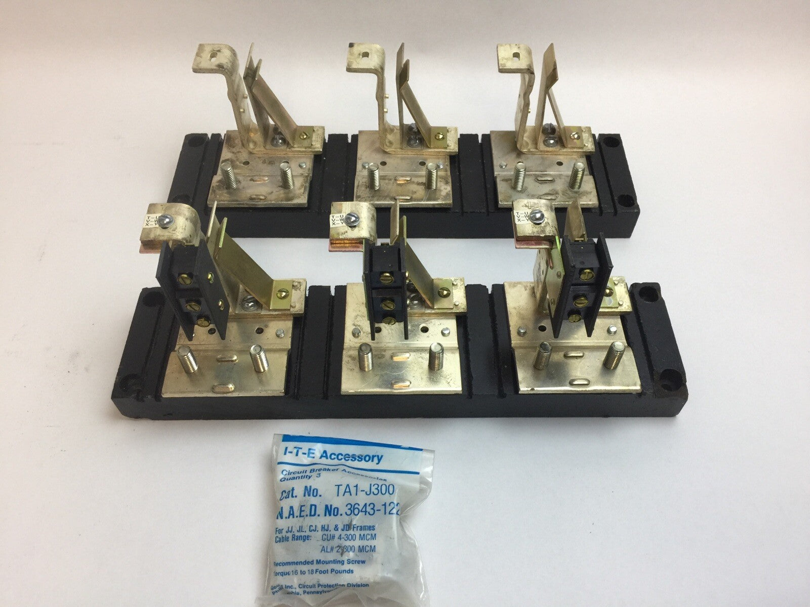 GOULD MD12TG FUSE HOLDER FOR SIZE 5 3POLE CLASS A40 A.C. MAGNETIC COMBINATION1