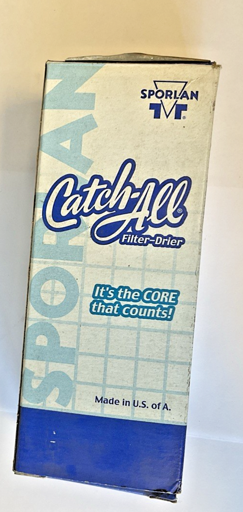 SPORLAN C-164-S CATCH-ALL FILTER-DRIER 1/2 ODF SOLDER 650PSIG6