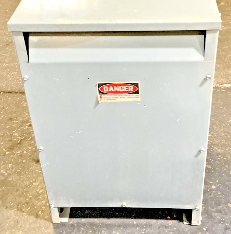 SQUARE D 37S3H TRANSFORMER H.V.120-480V L.V.120-240 37.5KVA CLASS AA 60HZ TYPE S0