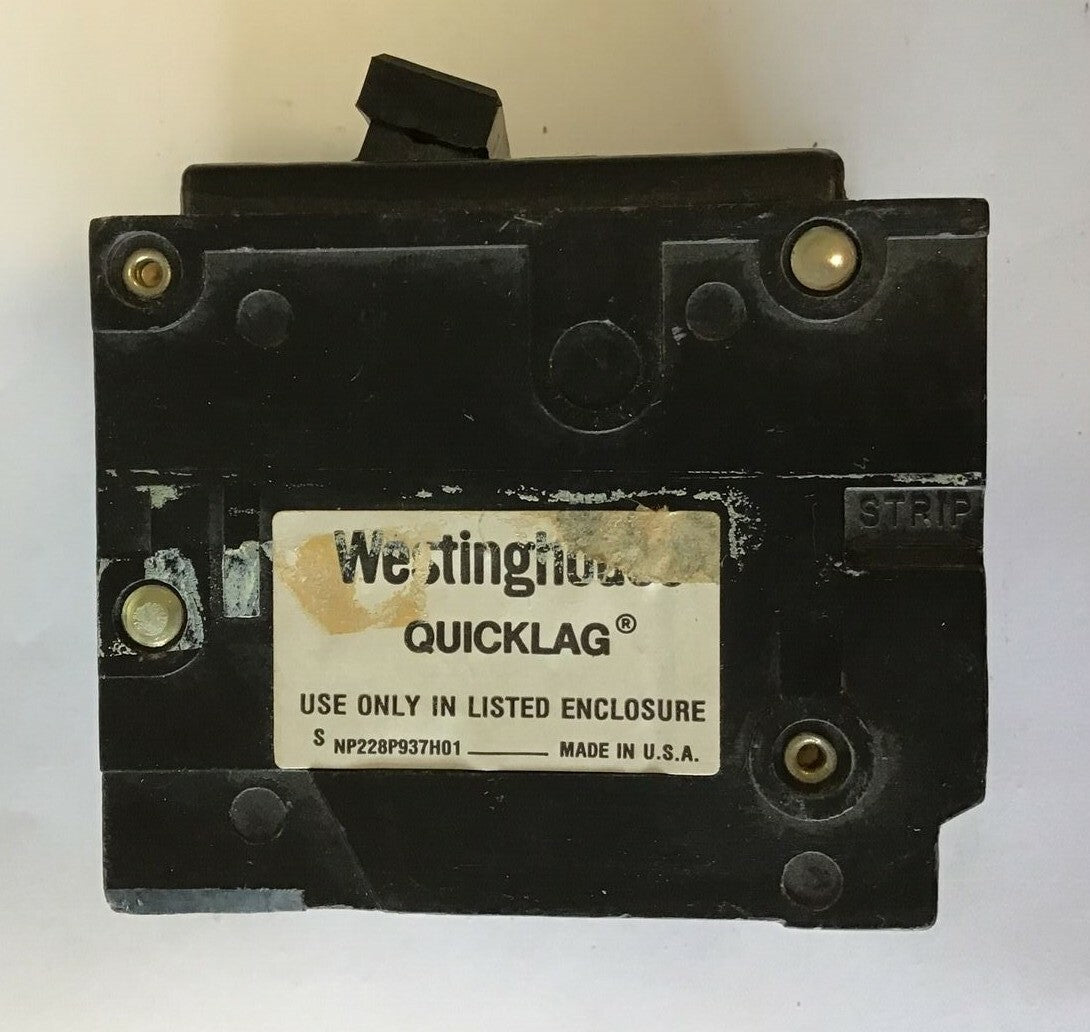 WESTINGHOUSE HQP2125 CIRCUIT BREAKER 120/240VAC 2POLE  QUICKLAG2