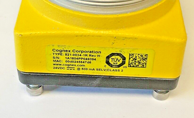 COGNEX IS5100-01 INDUSTRIAL VISION CAMERA 825-0207-1R 821-0034-1R3