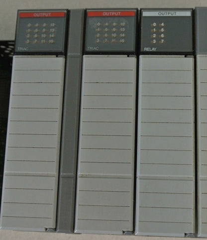 ALLEN-BRADLEY 1746-P2 + 1746-OW8 + 1746-OA16 (2) + 1746-IA16 (3) + 1746-A10 + 8