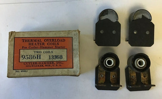 CUTLER HAMMER 9586H1336B OVERLOAD OVERLOAD HEATER COIL ***LOTOF4***0