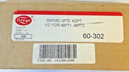 FIREYE 60-302 SWIVEL MOUNTING ADAPTER 1/2"1
