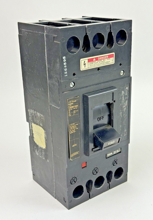 ITE - FJ63B150Y -CIRCUIT BREAKER W/ 150 TRIP - 150A/600 VAC/3 POLE/ FJ631500