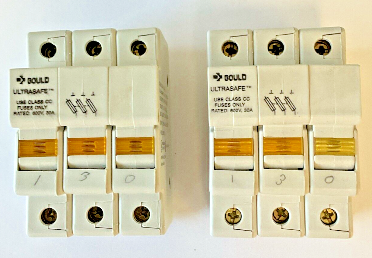 GOULD USCC3I FUSE HOLDER 600V 30A***LOTOF2***0