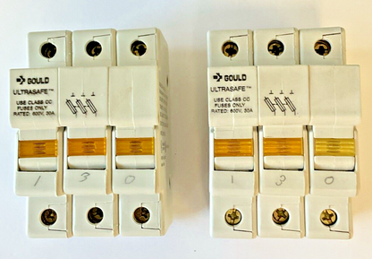 GOULD USCC3I FUSE HOLDER 600V 30A***LOTOF2***0