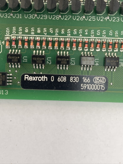 REXROTH 0 608 830 166 SM24V MODULE 0 608 860 250 HW-VERSION 1 1
