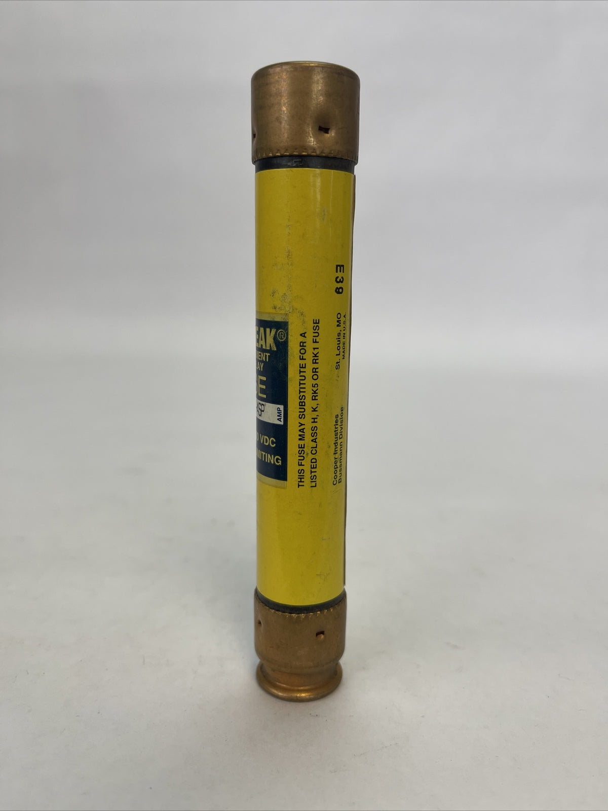 COOPER BUSSMANN LPS-RK-4SP LOW-PEAK DUAL ELEMENT FUSE 600VAC 300VDC (LOT OF 3)4