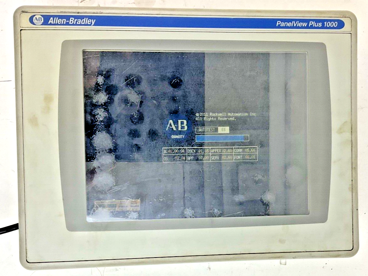 ALLEN BRADLEY 2711P-RDT10C 2711P-RP8D TOUCH SCREEN PANEL 24VDC0