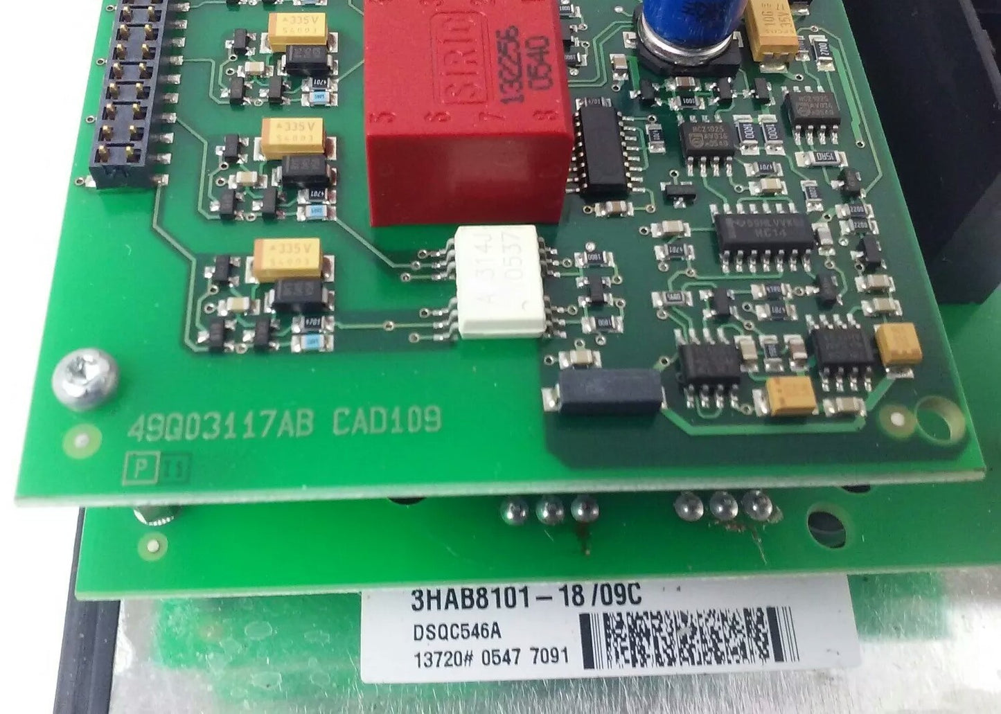 ABB INMOTION 3HAB8101-18/09C SERVO DRIVE RECTIFIER DSQC546A2