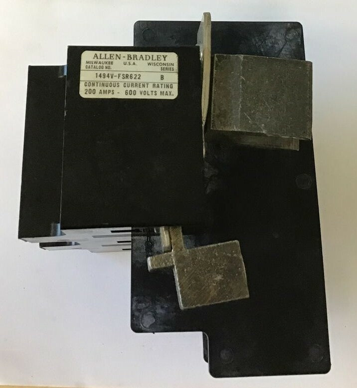 ALLEN BRADLEY 1494V-FSR622 FUSE BLOCK HOLDER 200A 600V SER.B1