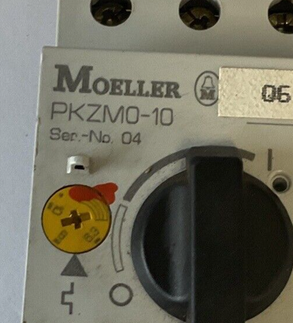 MOELLER PKZM0-10 MOTOR CIRCUIT BREAKER SER.4  600VAC1