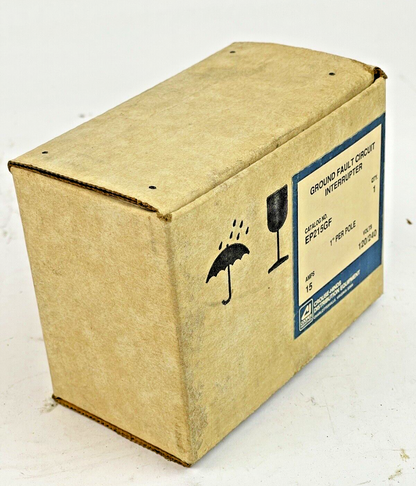 CROUSE-HINDS - EP215GF - 1" PER POLE, 15 A, 240 VAC-GROUND FAULT CIRCUIT BREAKER7