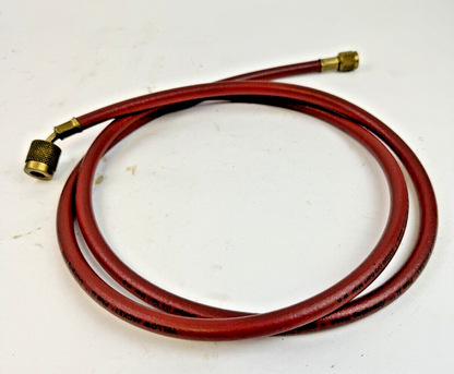 YELLOW JACKET - PLUS II 72" 1/4" CHARGING HOSE - RED - 4000 PSI / 800 PSI1