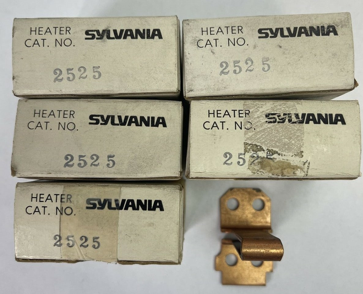 GTE SYLVANIA CLARK 2525 HEATER (LOT OF 5)0