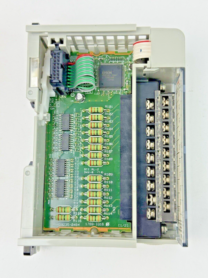 ALLEN-BRADLEY - 1769-IQ16 SER. A, F/W REV 3.1, DIR/VER 10000550525/02 - 16 PT.5