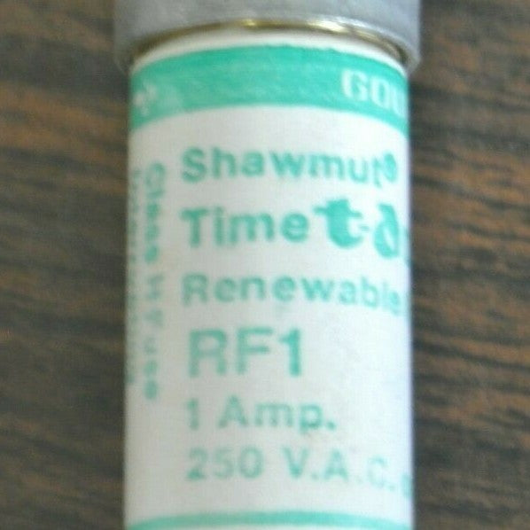 BOX of 10 / GOULD-SHAWMUT RF1 RENEWABLE FUSE 1A / 250V / NEW SURPLUS1