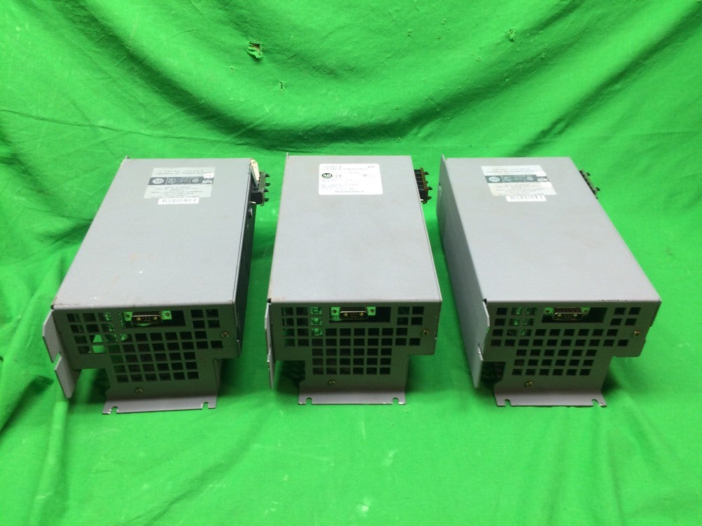 *LOT OF 3* ALLEN BRADLEY 1771-P7 120/220V POWER SUPPLY PLC SER. D2