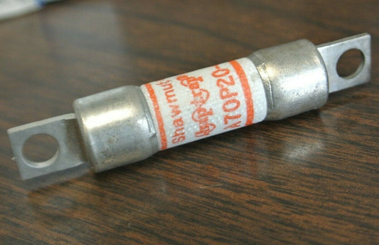 GOULD-SHAWMUT A70P20-4 SEMICONDUCTOR FUSE / 700V / 20A / NEW SURPLUS / EACH0