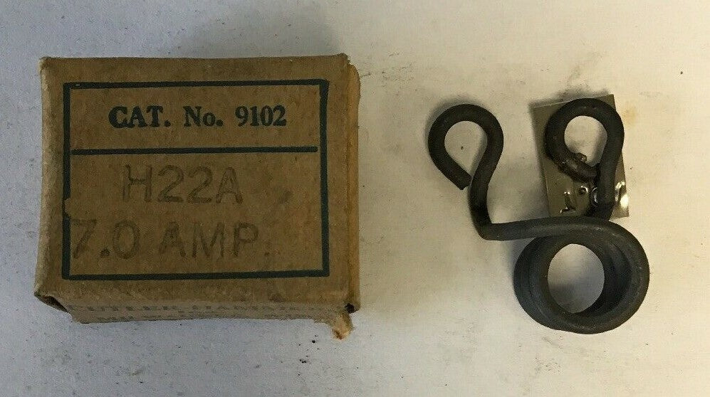 CUTLER HAMMER 9102 H22A  7.0AMP HEATER****LOTOF4****2