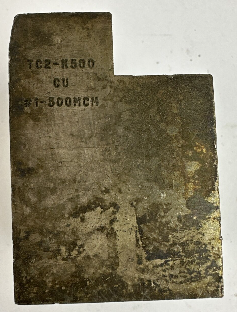 ITE SIEMENS TC2-K500 TERMINAL LUG0