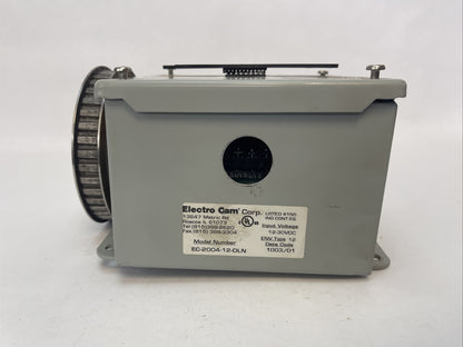 ELECTRO CAM EC-2004-12-DLN ROTARY CAM LIMIT SWITCH 12-30VDC ENV TYPE 122