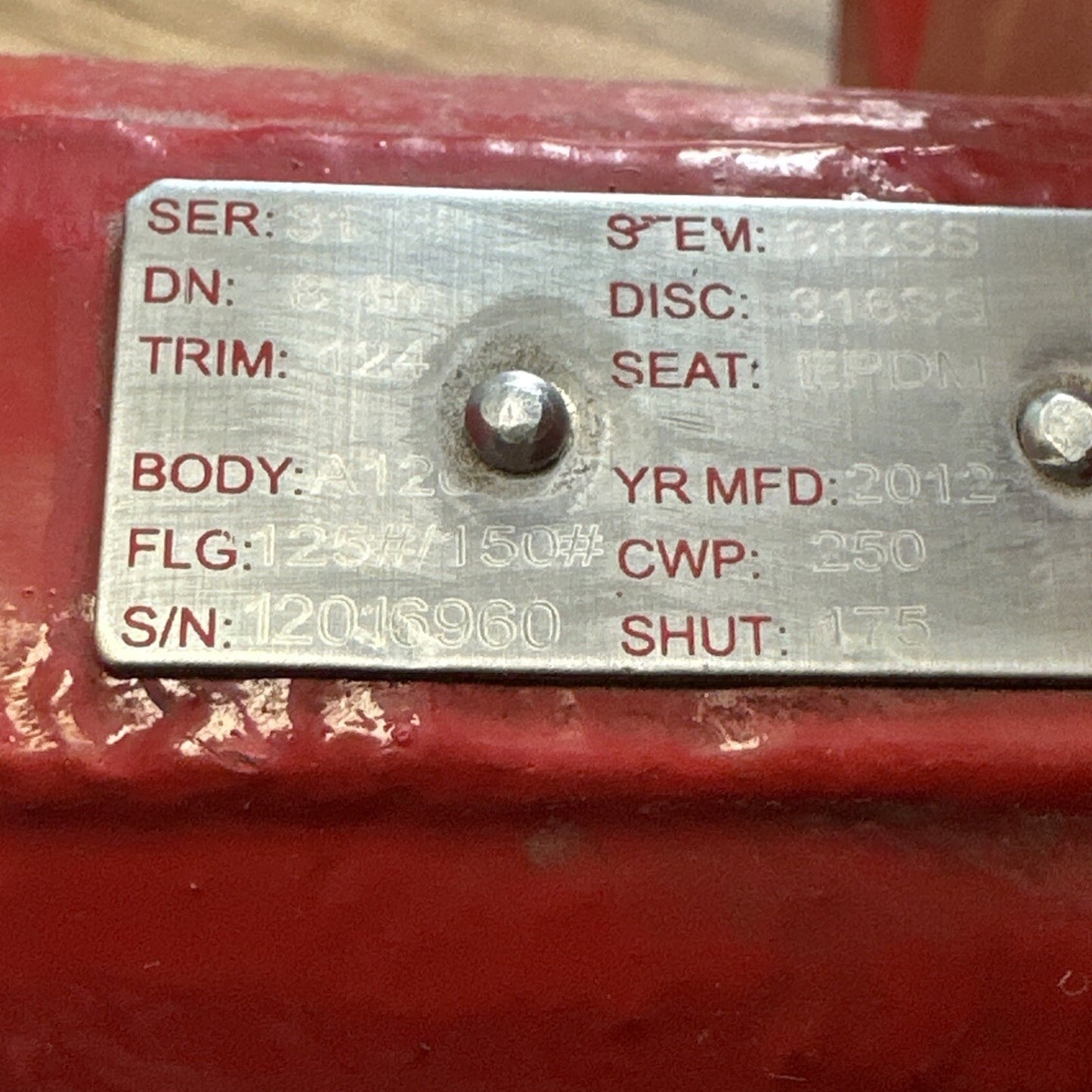 BRAY 70-0121-113D0-536/A ACTUATOR VALVE TYPE(IP) 4.4X TORQUE 1200 IN. LBS 120V7