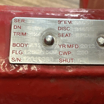 BRAY 70-0121-113D0-536/A ACTUATOR VALVE TYPE(IP) 4.4X TORQUE 1200 IN. LBS 120V7