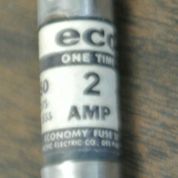 LOT of 4 / ECONOMY / ECO / FPE MOL-2 MIDGET FUSE / 2A / 250V  MOL23