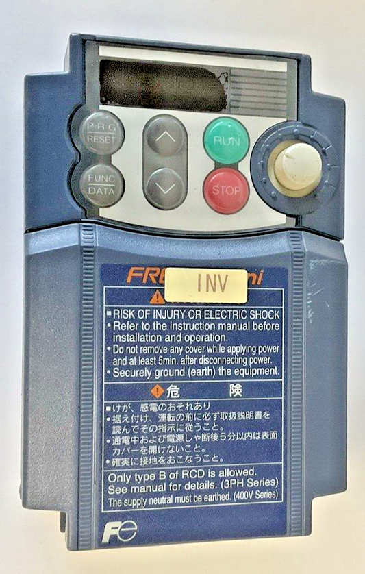 FUJI ELECTRIC FRN0.2C1S-2J MINI INVERTER 3PH 240V 50/60HZ 1.8A0