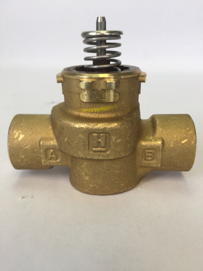 HONEYWELL VCZAL1100/E VALVE ASSEMBLY 2 WAY, 3/4" NPT CHARACTERIZED CARTRIDGE T651