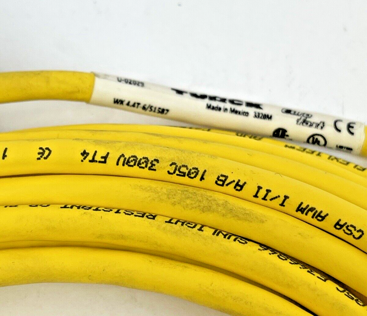 TURCK - WK 4.4T-6/S1587 - M12 EURO FAST CORDSET - U-02029 - FEMALE, RIGHT ANGLE2