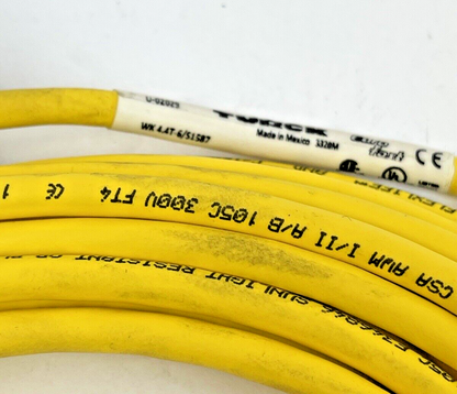 TURCK - WK 4.4T-6/S1587 - M12 EURO FAST CORDSET - U-02029 - FEMALE, RIGHT ANGLE2