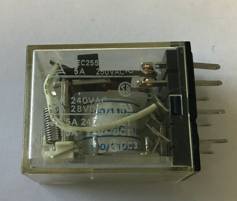 OMRON MY2N RELAY 100/110VAC 50/60HZ ***(LOTOF2)***7