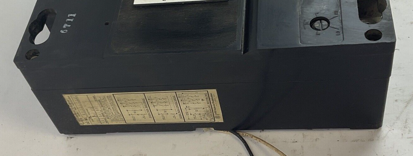 ITE JL3-F400 CIRCUIT BREAKER FRAME 400A 600VAC 125/250VDC 3POLE7