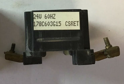WESTINGHOUSE 178C603G15 COIL 24V 60HZ TYPE BF 2