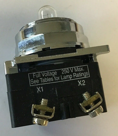  CUTLER-HAMMER 10250T206NC1N INDICATING LIGHT 24VAC/DC SER.B2 W/O LENS CAP3